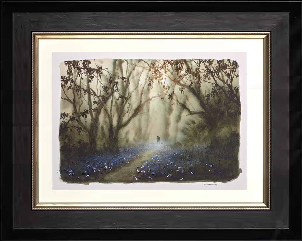 Through Bluebell Wood (Study)