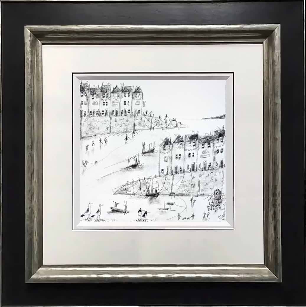 Houses At The Harbour II (Sketch)
