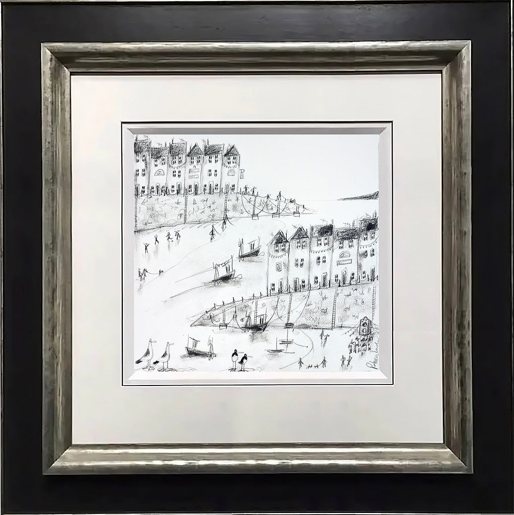 Houses At The Harbour II (Sketch)