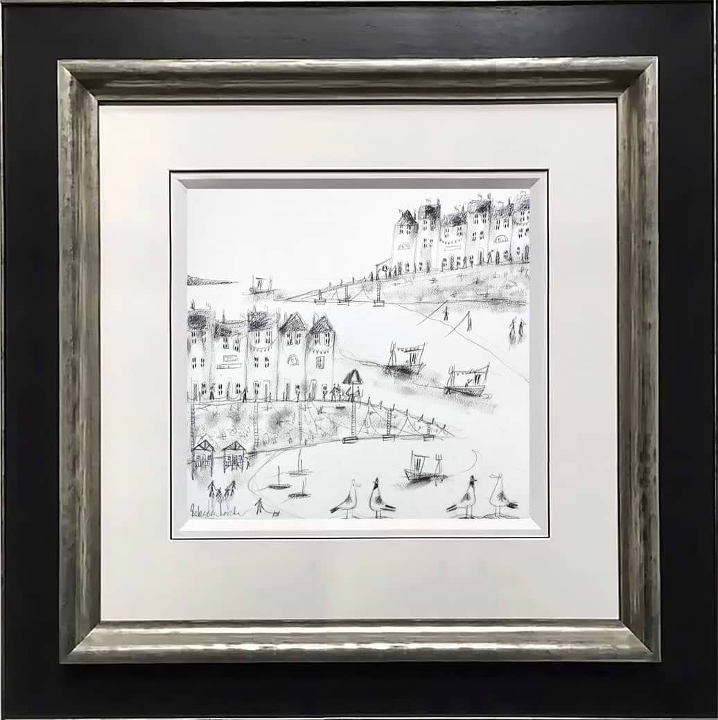 Houses At The Harbour V (Sketch)