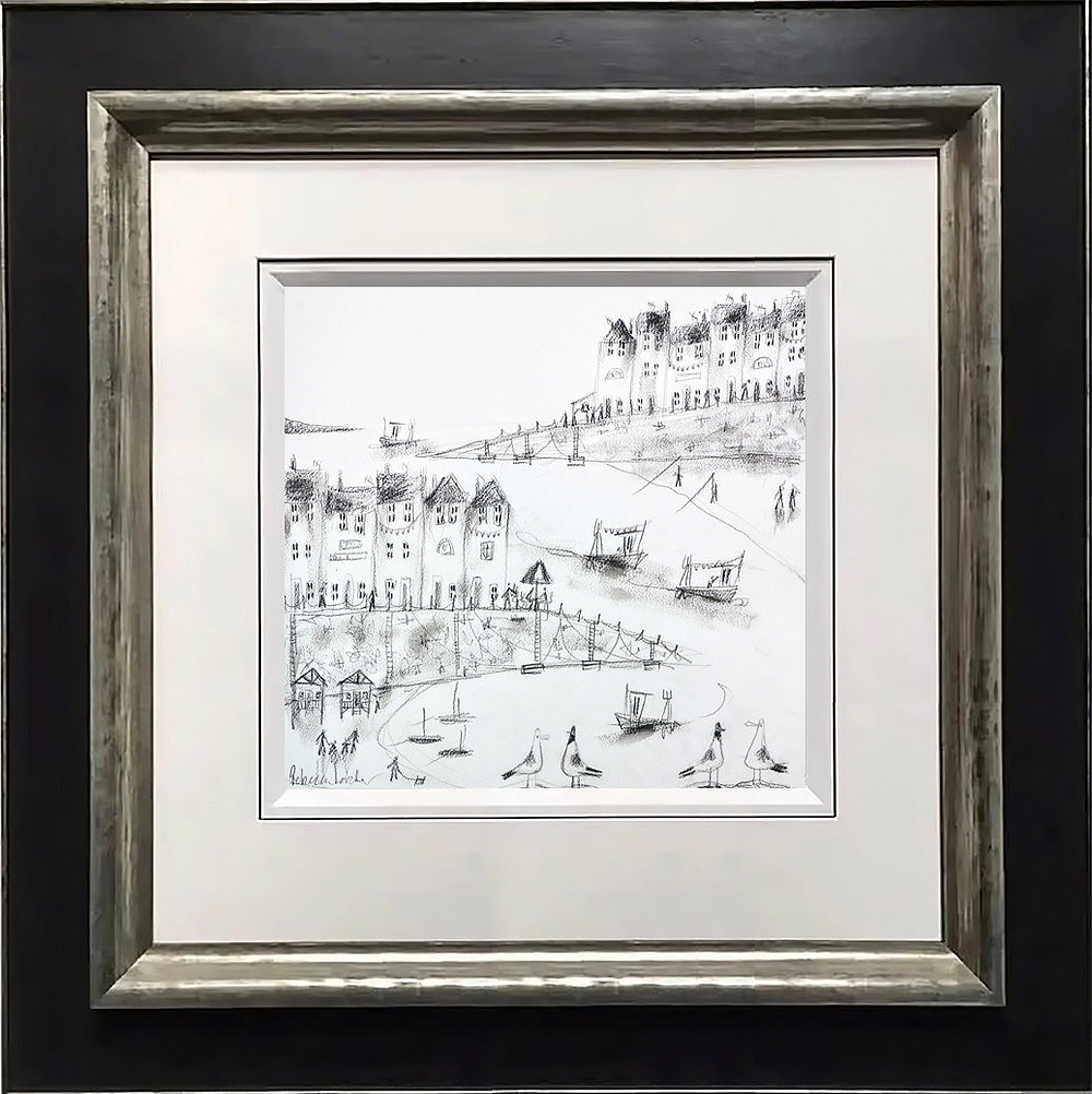 Houses At The Harbour V (Sketch)