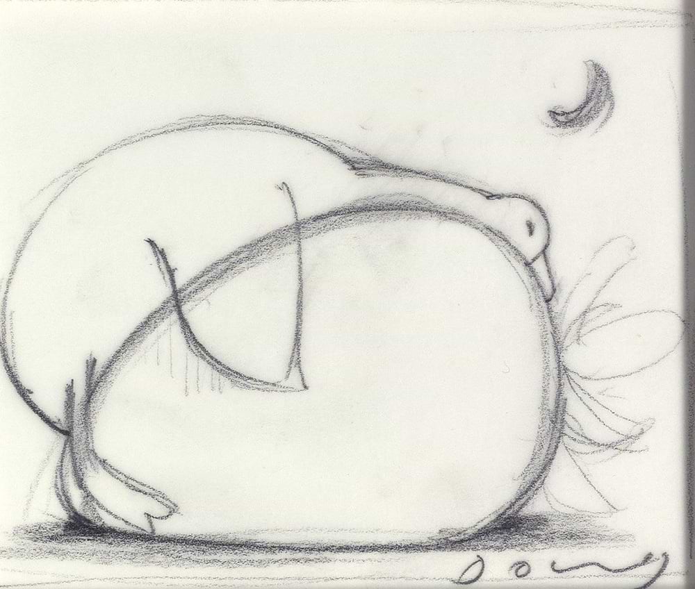 Strawberry and Dreams IV (Sketch)