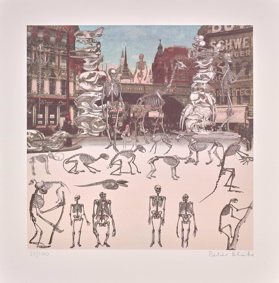 London- Ludgate Circus- Day of the Skeletons,