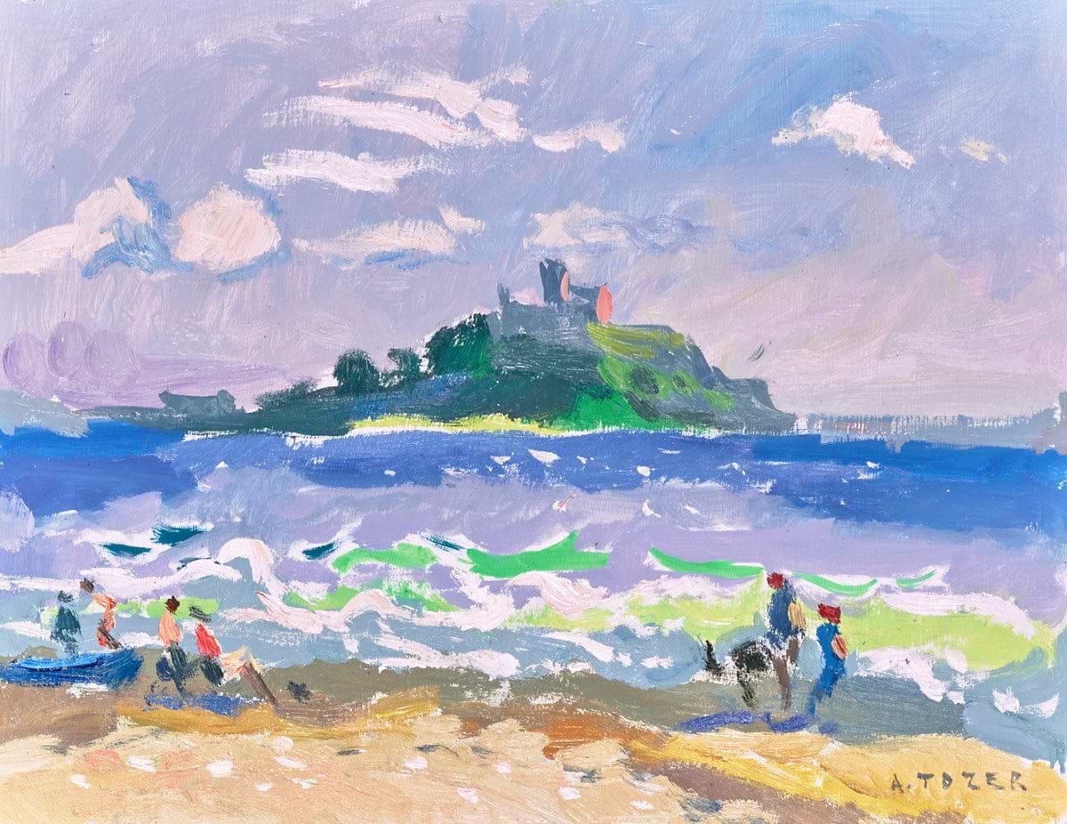 St Michaels Mount II | Andrew Tozer – Clarendon Fine Art
