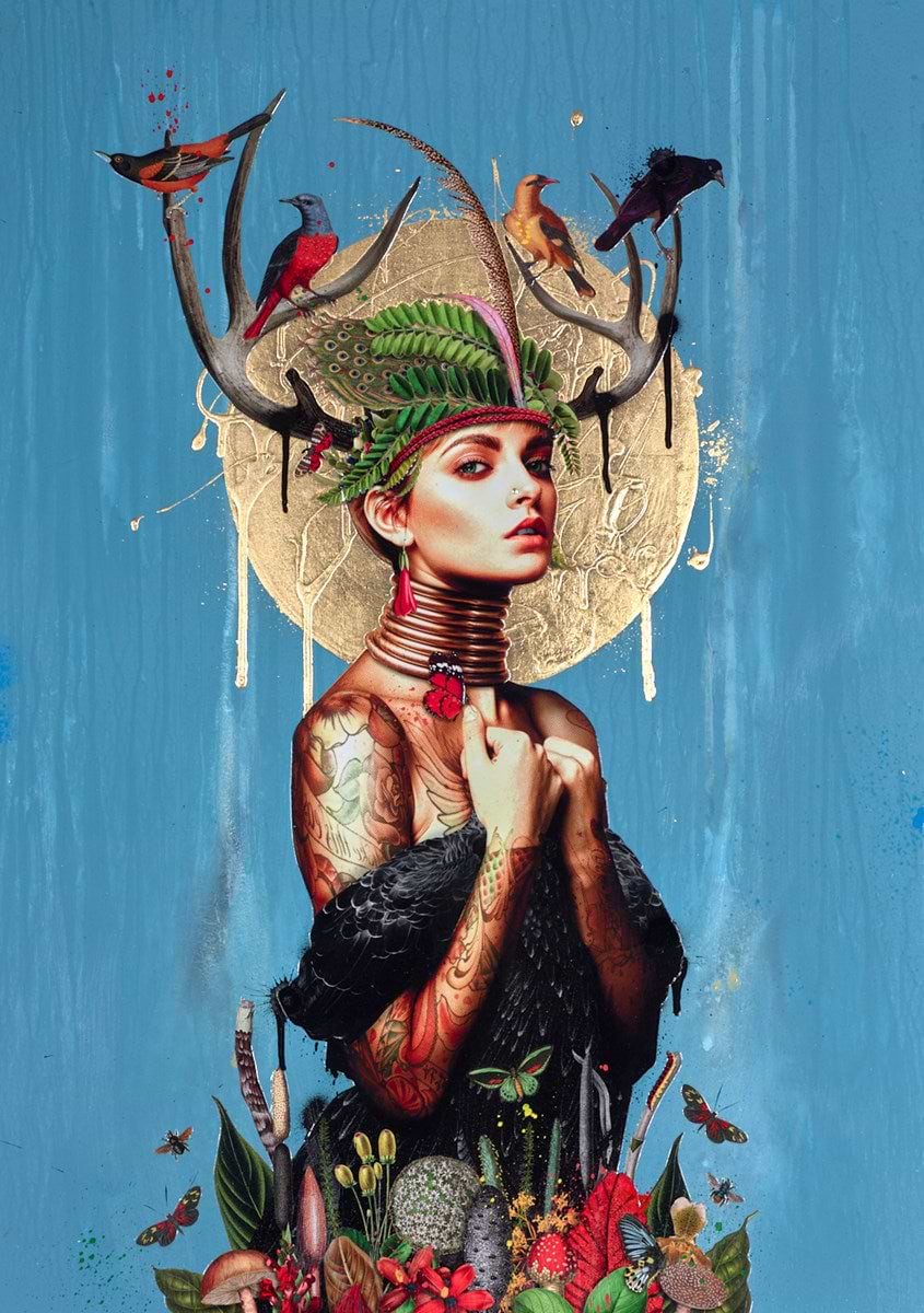 Spirit of The Forest (Deep Blue)
