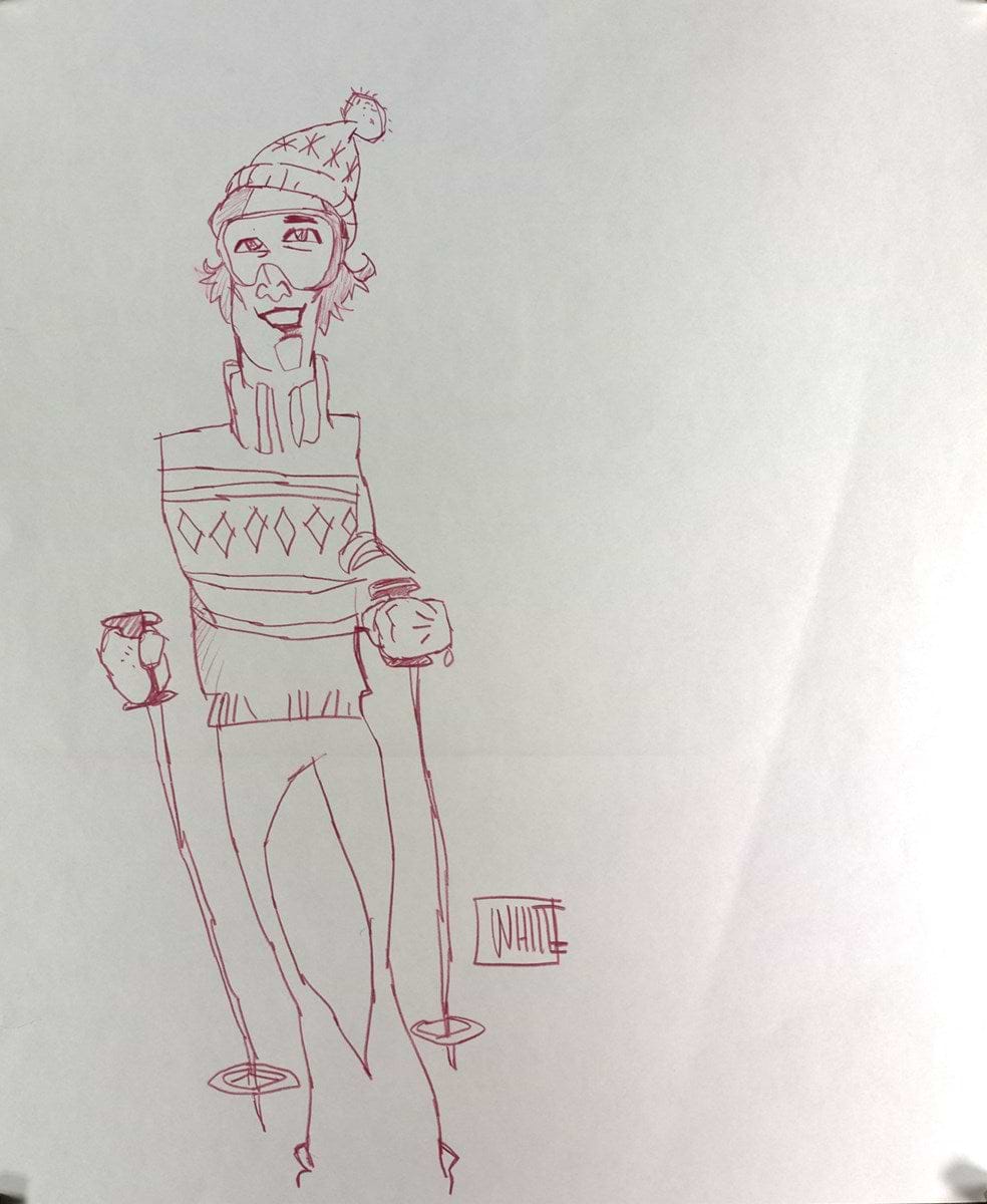 Holiday Hours Sketch
