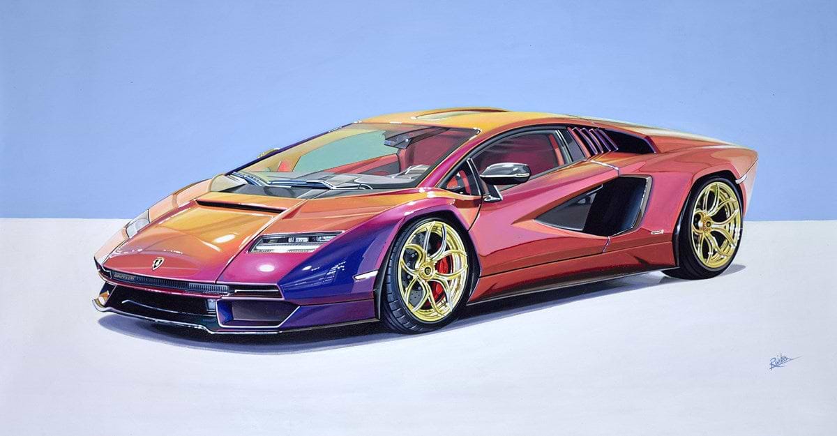 2021 Lamborghini Countach LPI 800-4 | Roz Wilson – Clarendon Fine Art