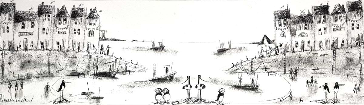 Harbour Scene IV (sketch)