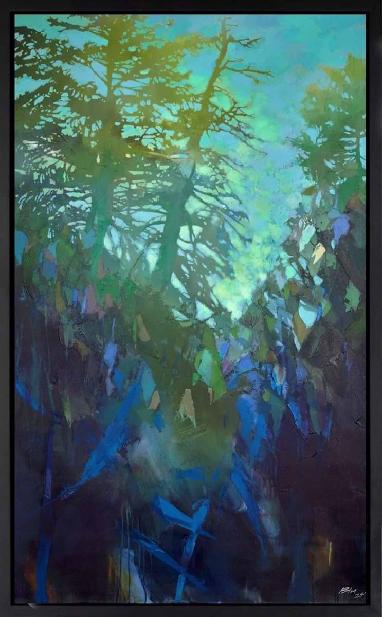 Tall Trees (Framed)