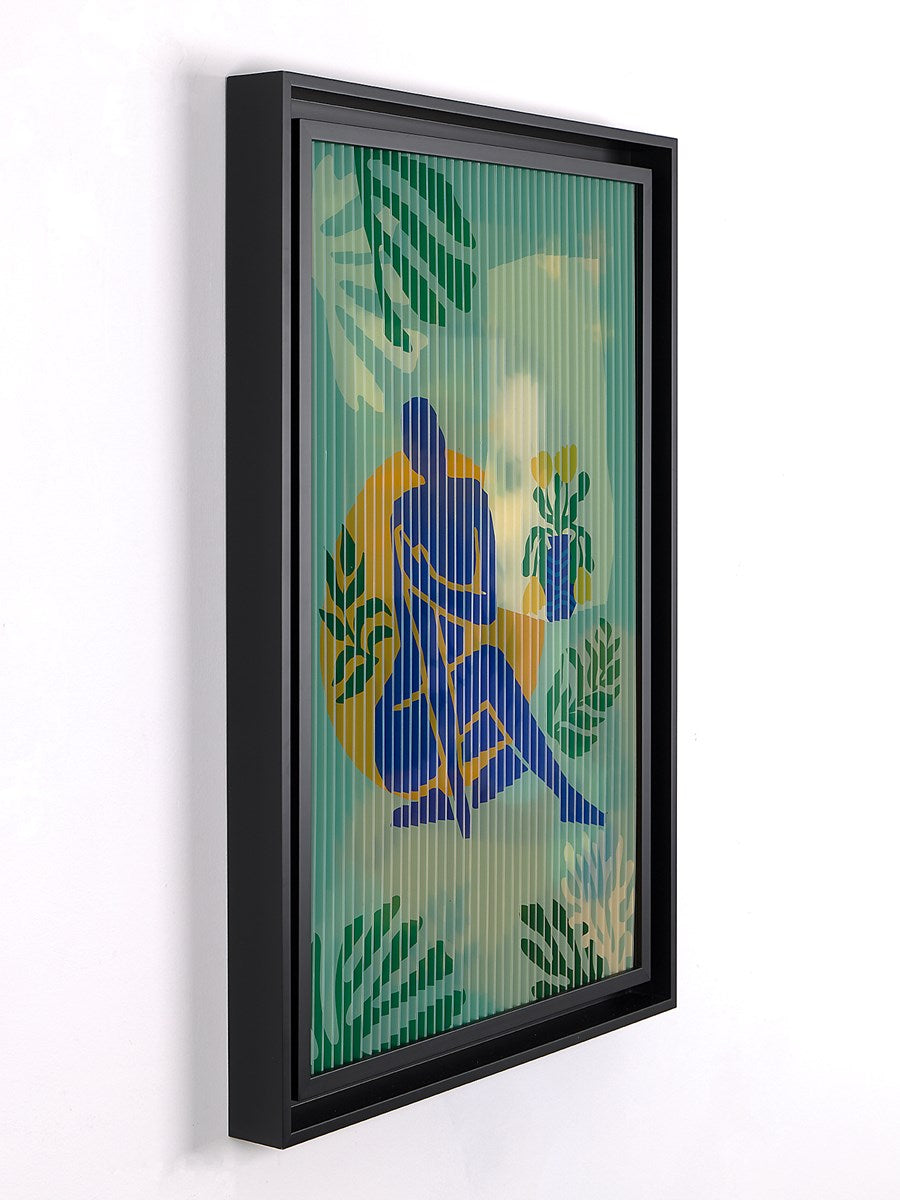 In the Green Shade (Framed)