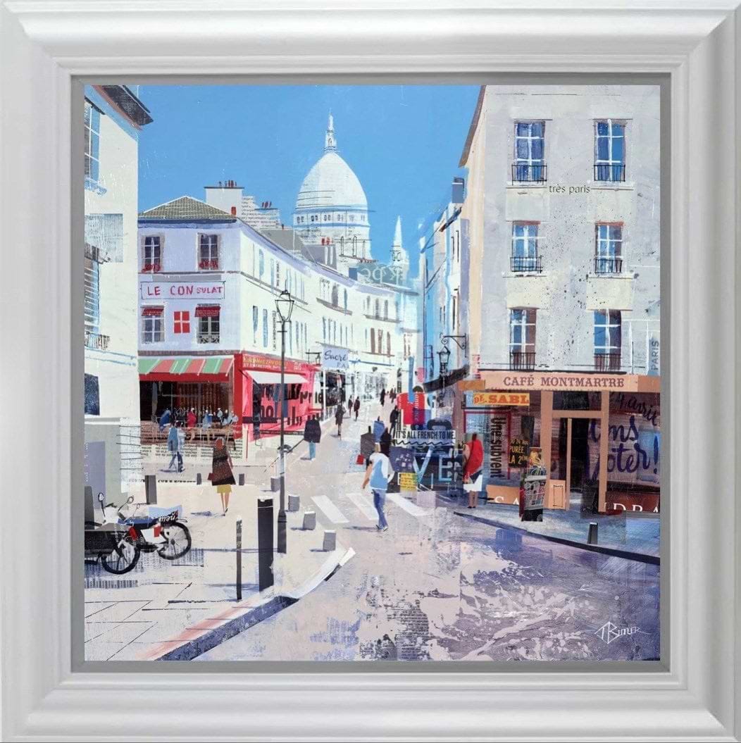 Bonjour Monmatre (Framed)