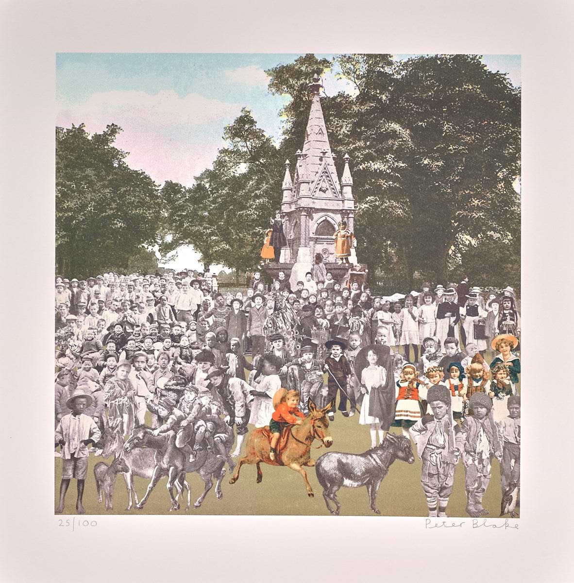 London- Regent’s Park- The Runaway Donkeys