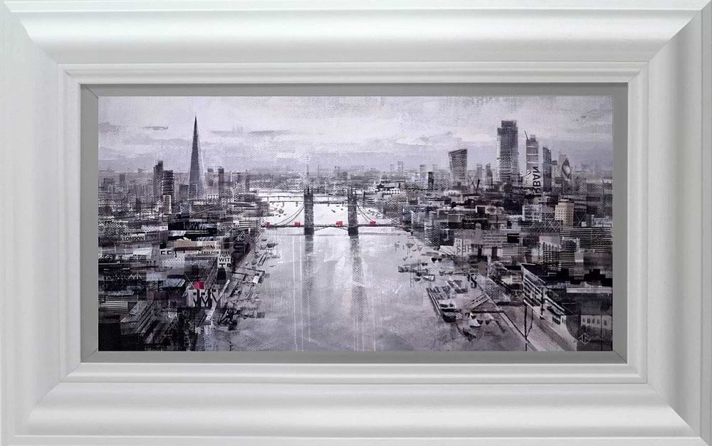 City Skyline II Study (Framed)