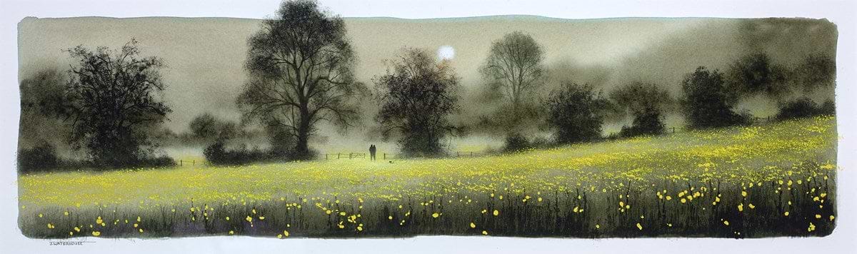 A Walk Through Buttercup Meadow (study)
