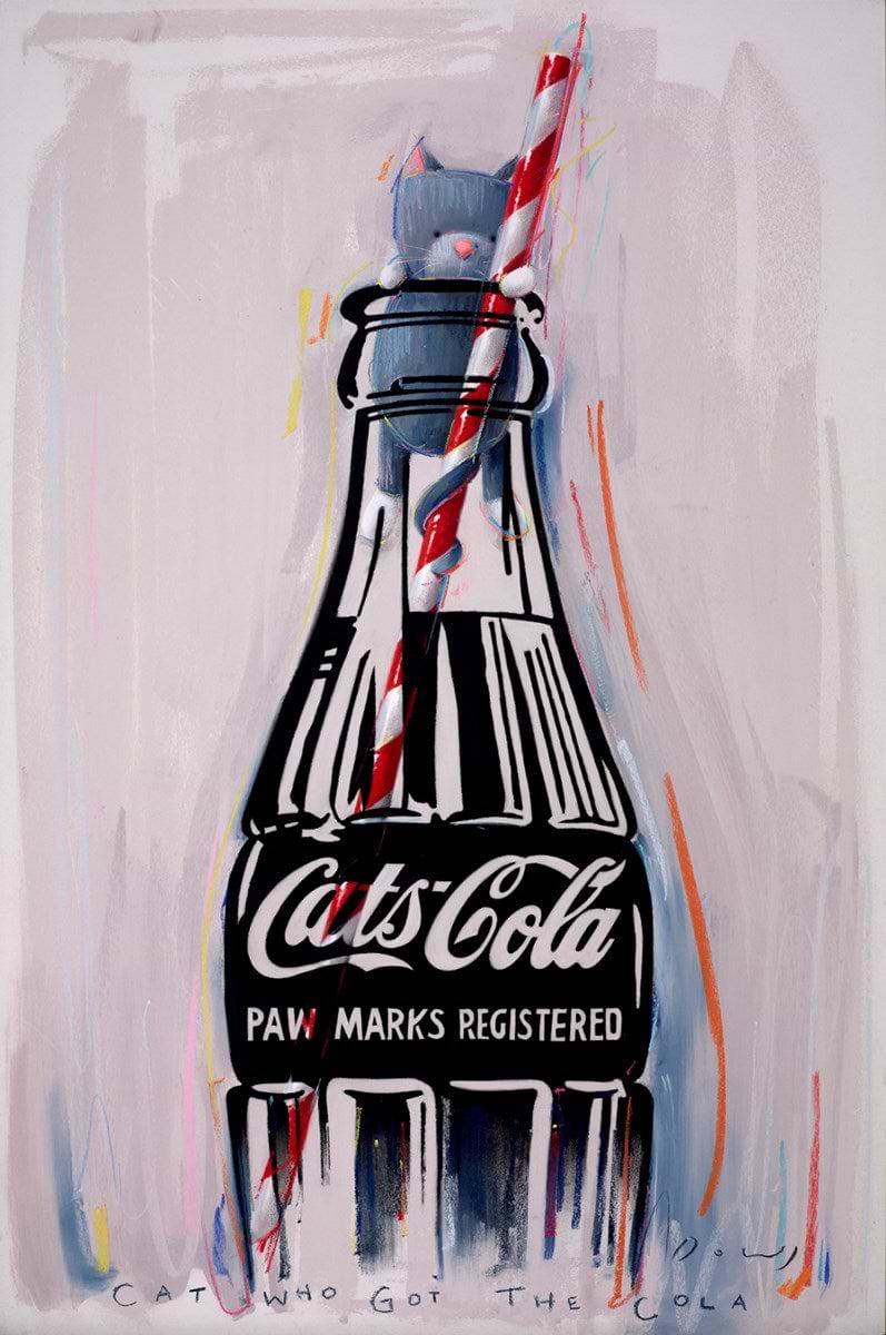 Cat Who Got The Cola