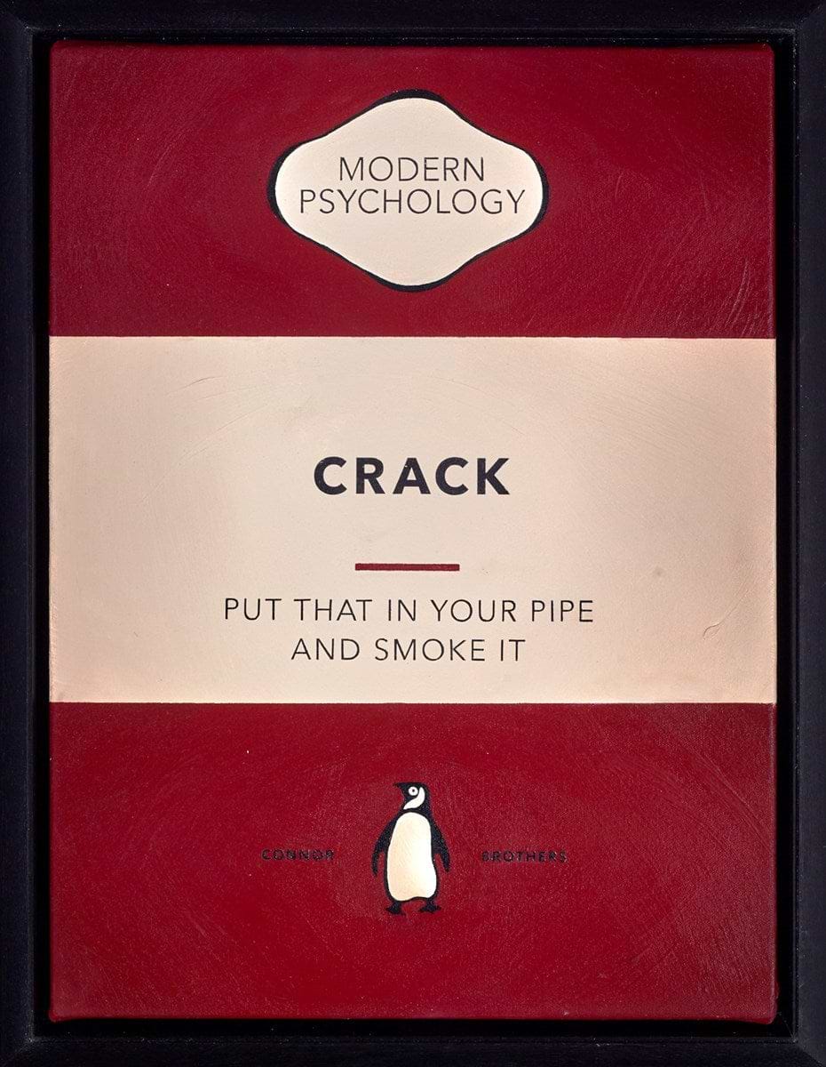 Crack (Burgundy) (Framed)