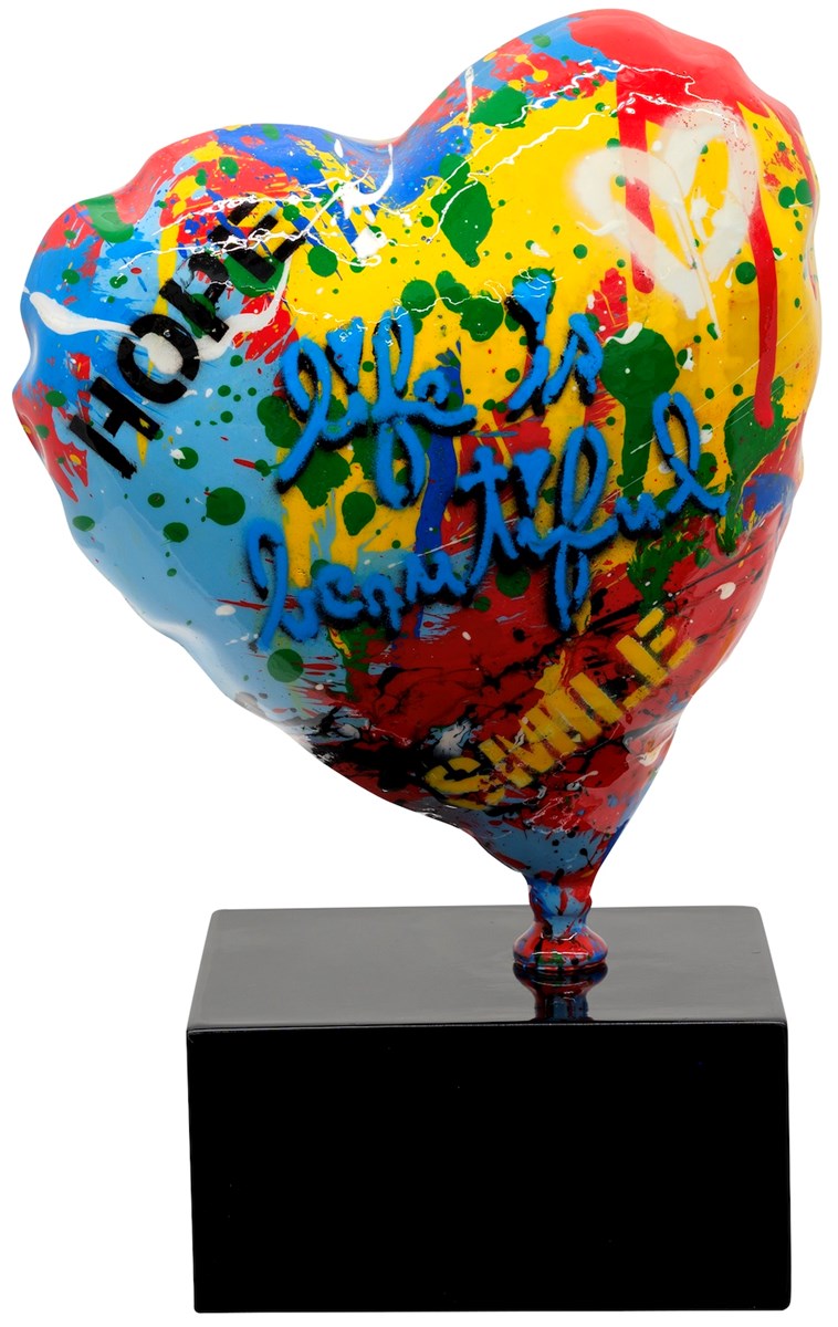 Mickey & Minnie Balloon Heart (Detail1)