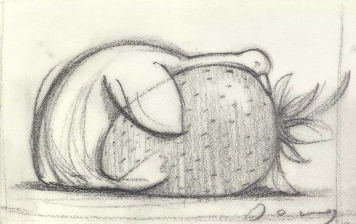 Strawberry and Dreams II (Sketch)