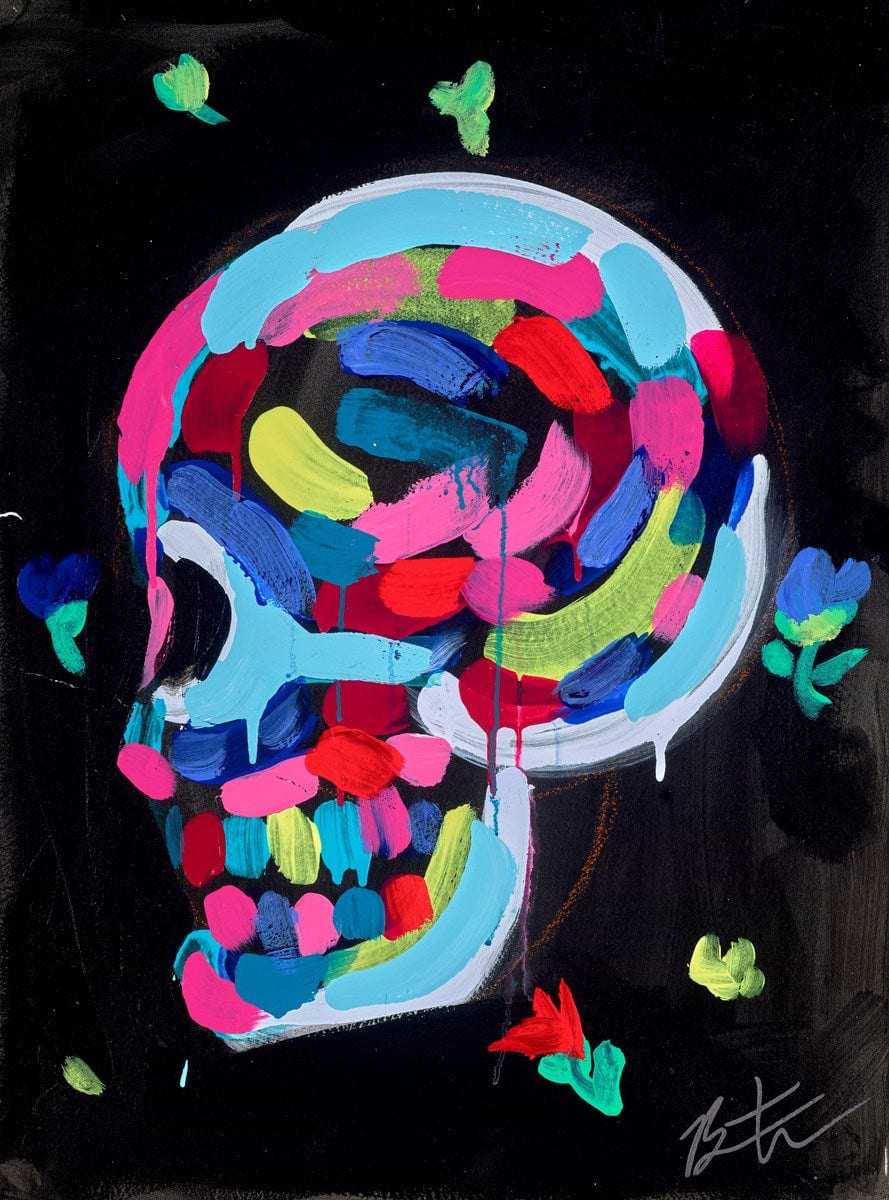Skull (Black) VI