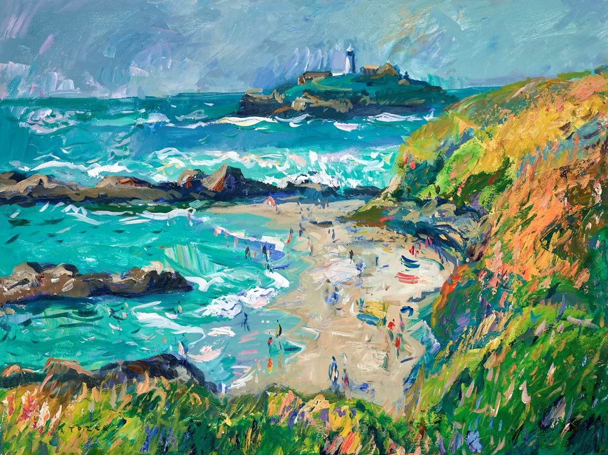 Beach Fun (Godrevy Lighthouse)