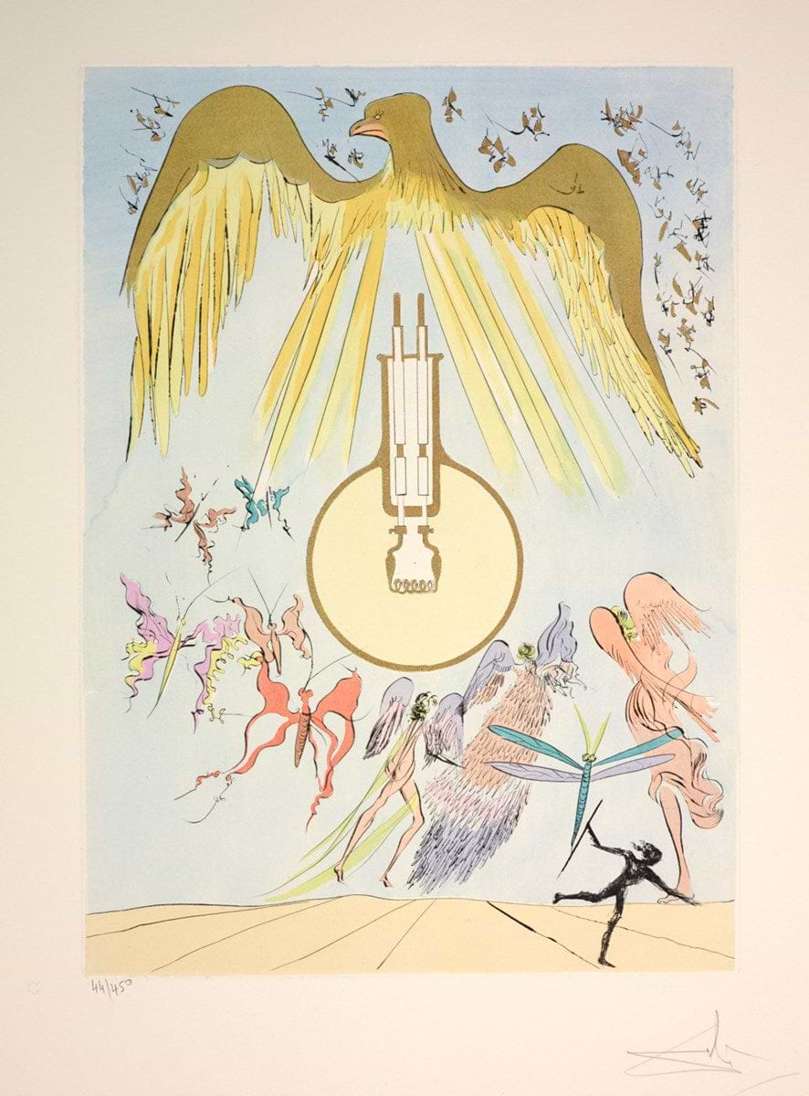 Light Bulb from Hommage à Leonardo da Vinci (American Inventions)