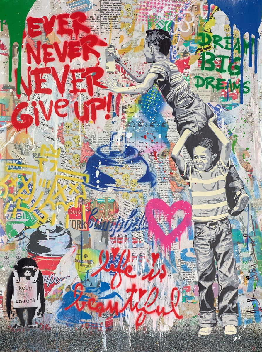 Never , Never give up
