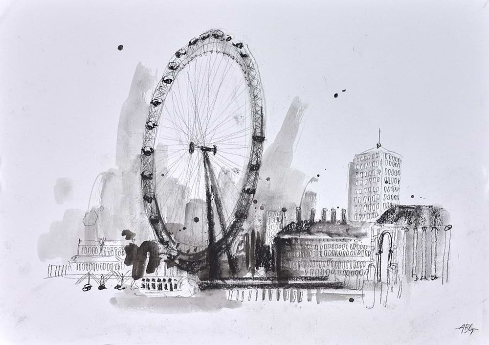 London Eye III (sketch)
