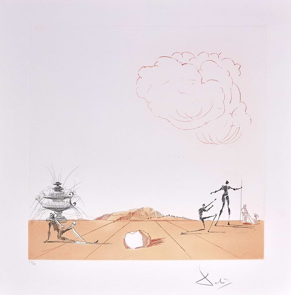 Phantasmes de la Plaine de l'Ampurdan, from Neuf Paysages(1980)