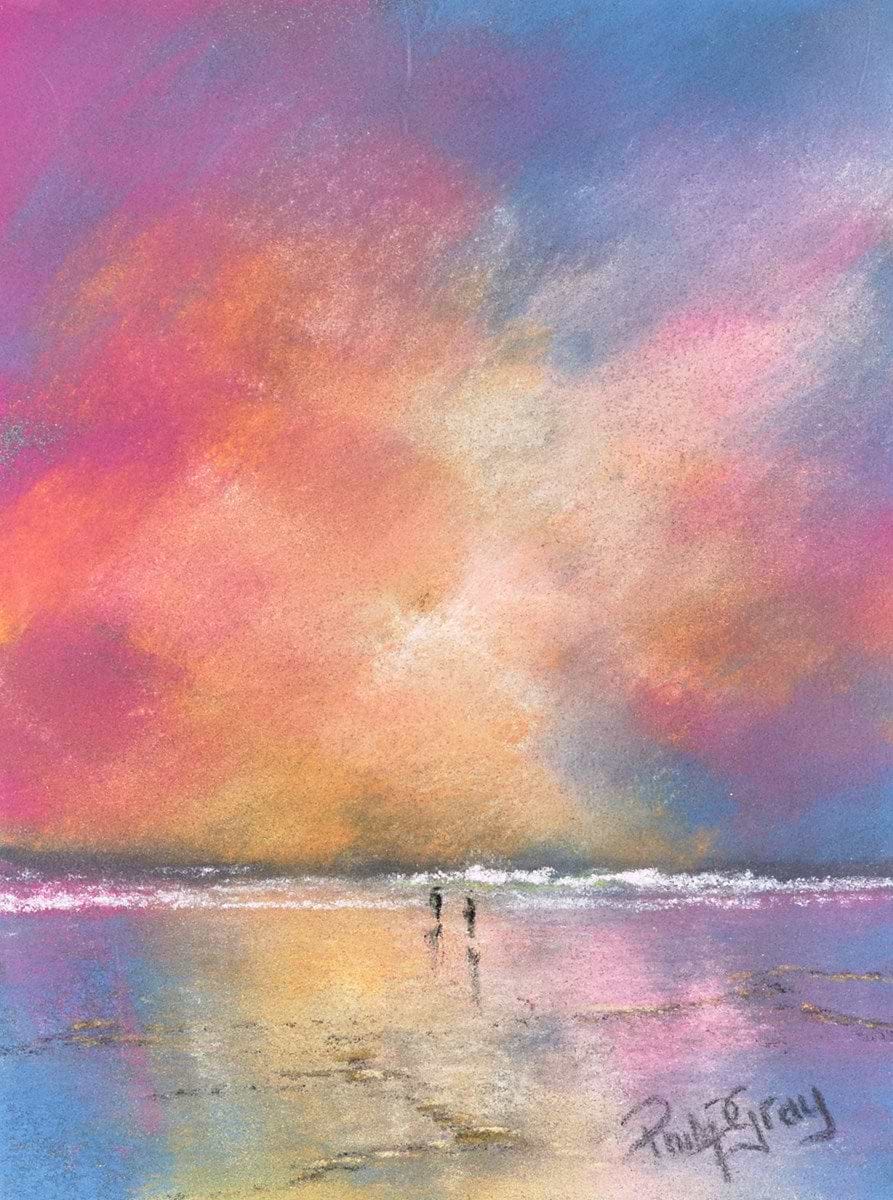 Colourful Sky at the Beach