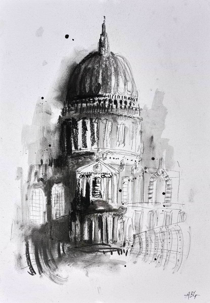 St Paul's Cathedral V (sketch)