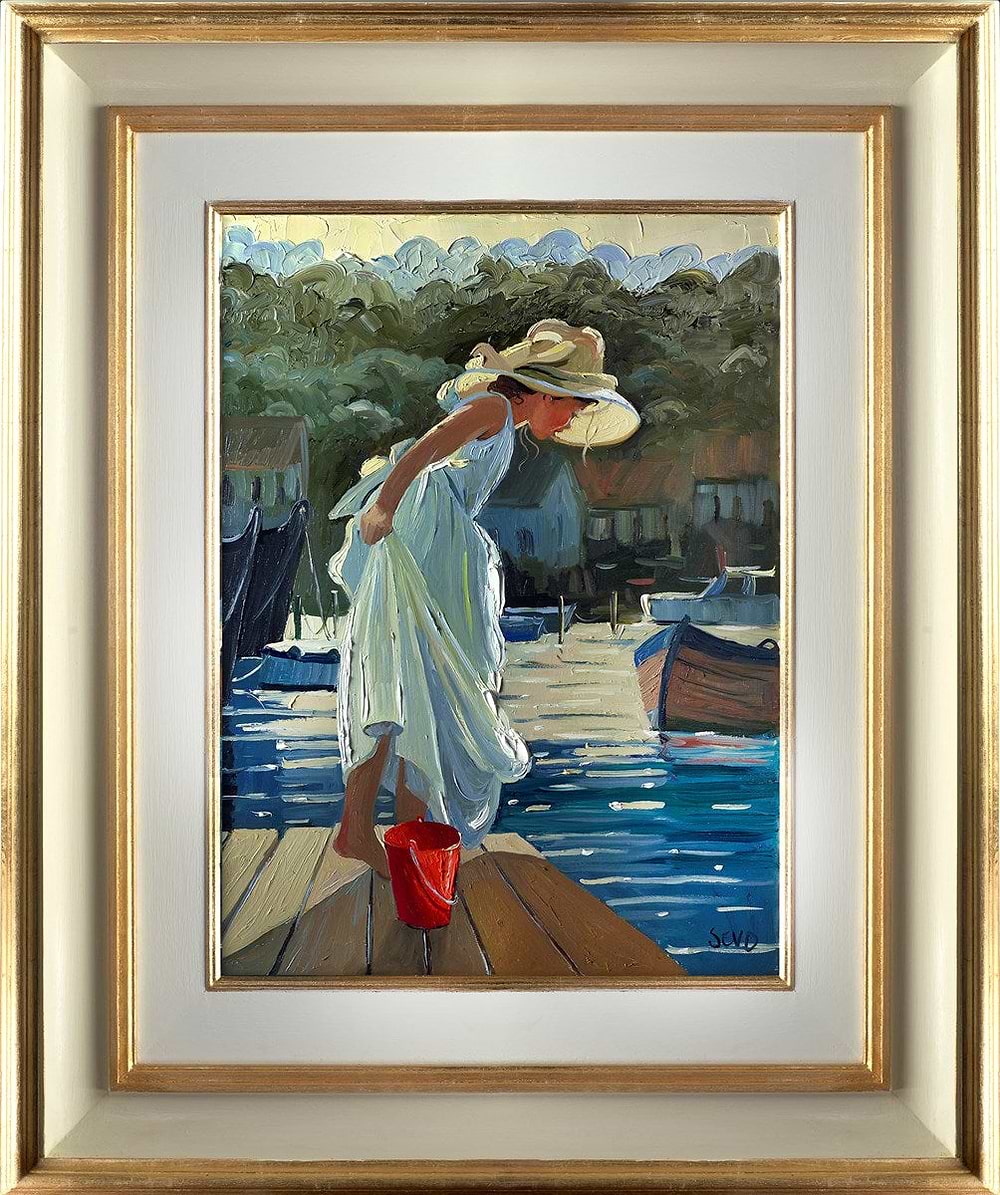 The Landing Stage (Framed)