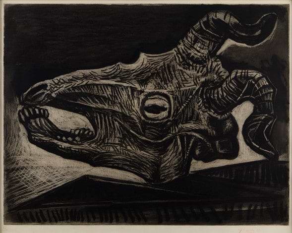Crane De Chevre Sur La Table, 1952