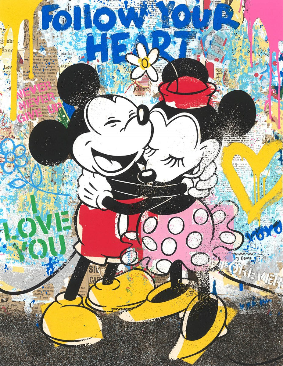 洋楽 DIE HARD BRAIN WASHED 12inch Forever Starts Here | Mr. Brainwash – Clarendon Fine Art