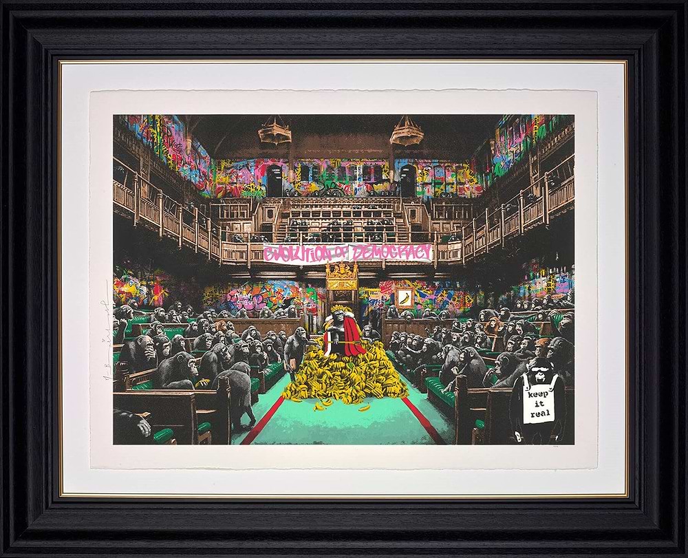 Swinging the Truth (Framed)