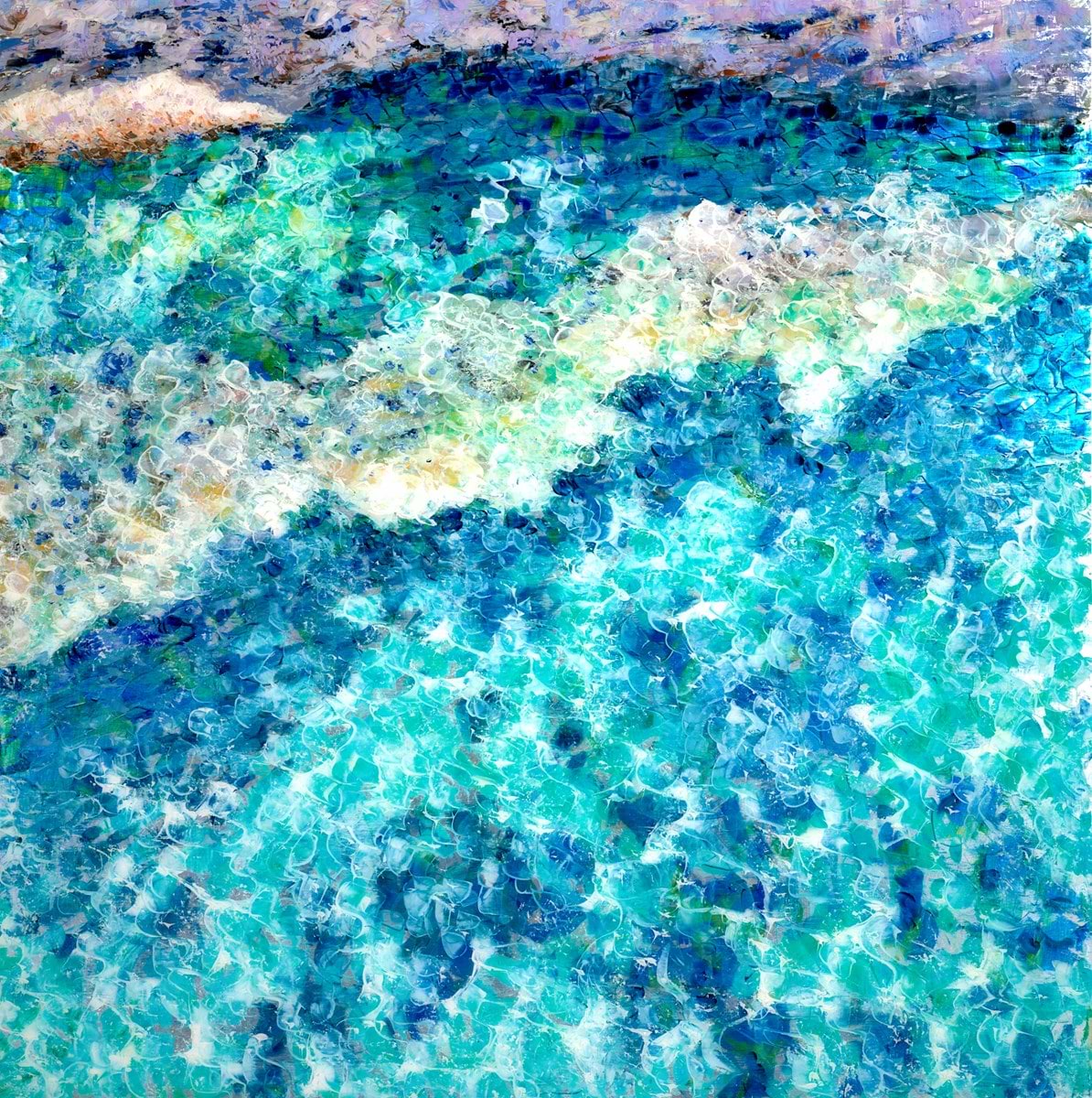 The Blueish Yellow Rocks