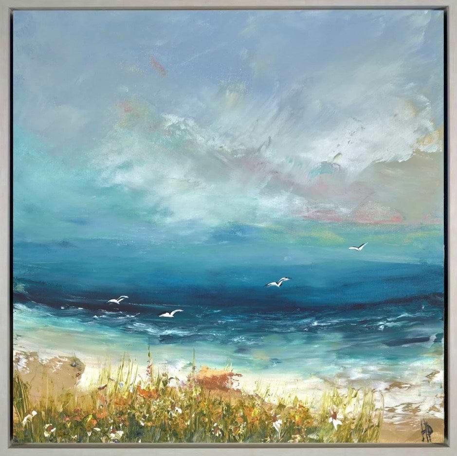 Ribboning Clouds (Framed)
