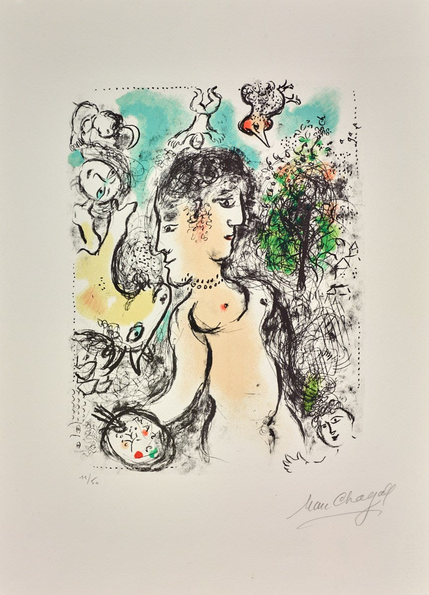 Nu Au Visage Double (Mourlot 1013)
