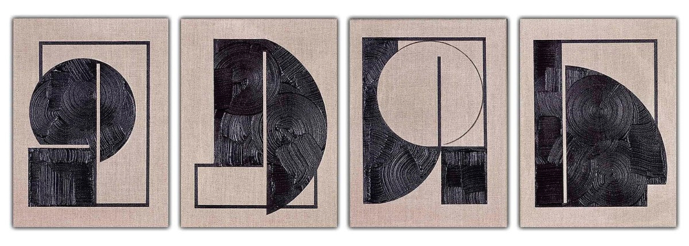 Balance IV (Quadriptych)