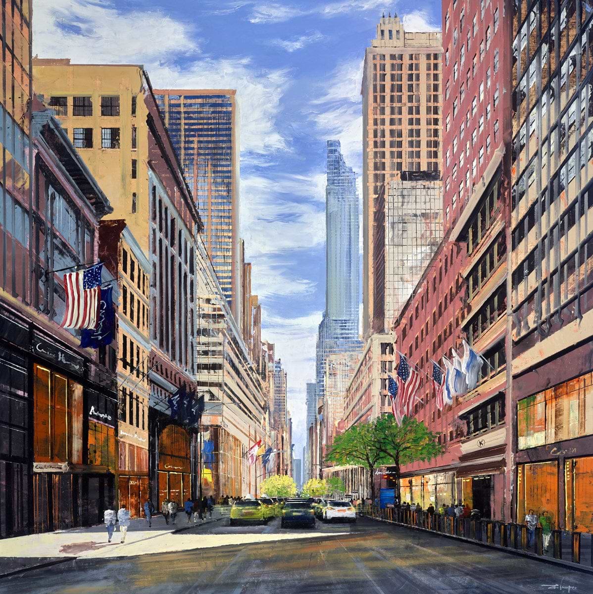 April in New York