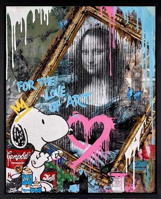 For The Love of Art - Mona Lisa (Framed)