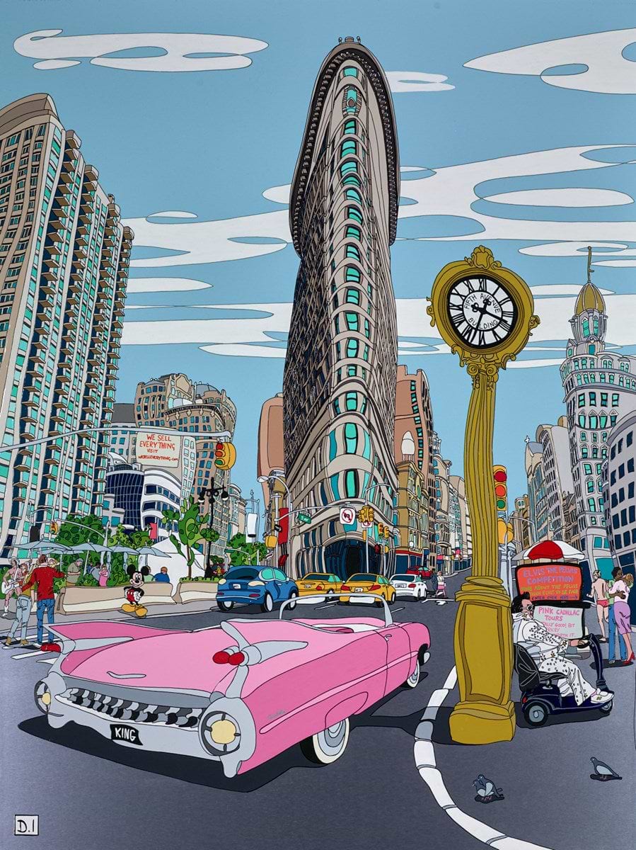 Flatiron with Cadillac