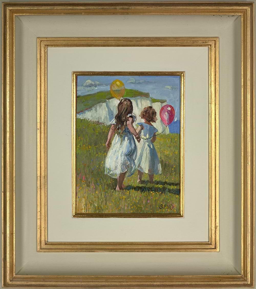 Cliff Top Adventure (Framed)