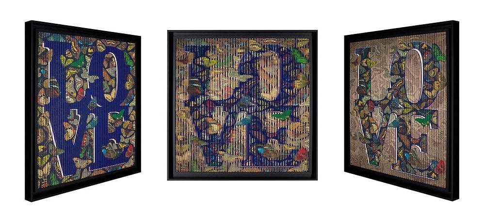 Gilded Love (Framed)