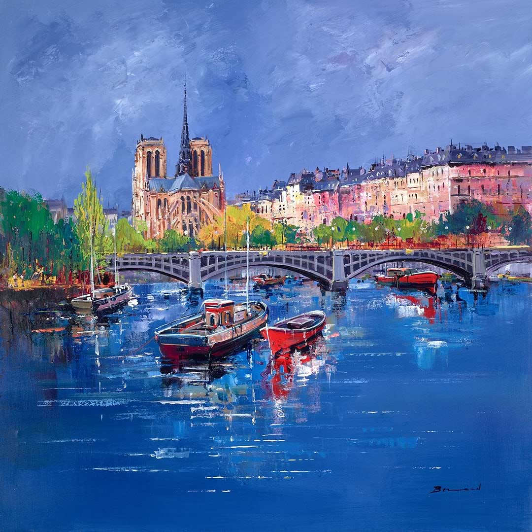 Notre Dame from the River