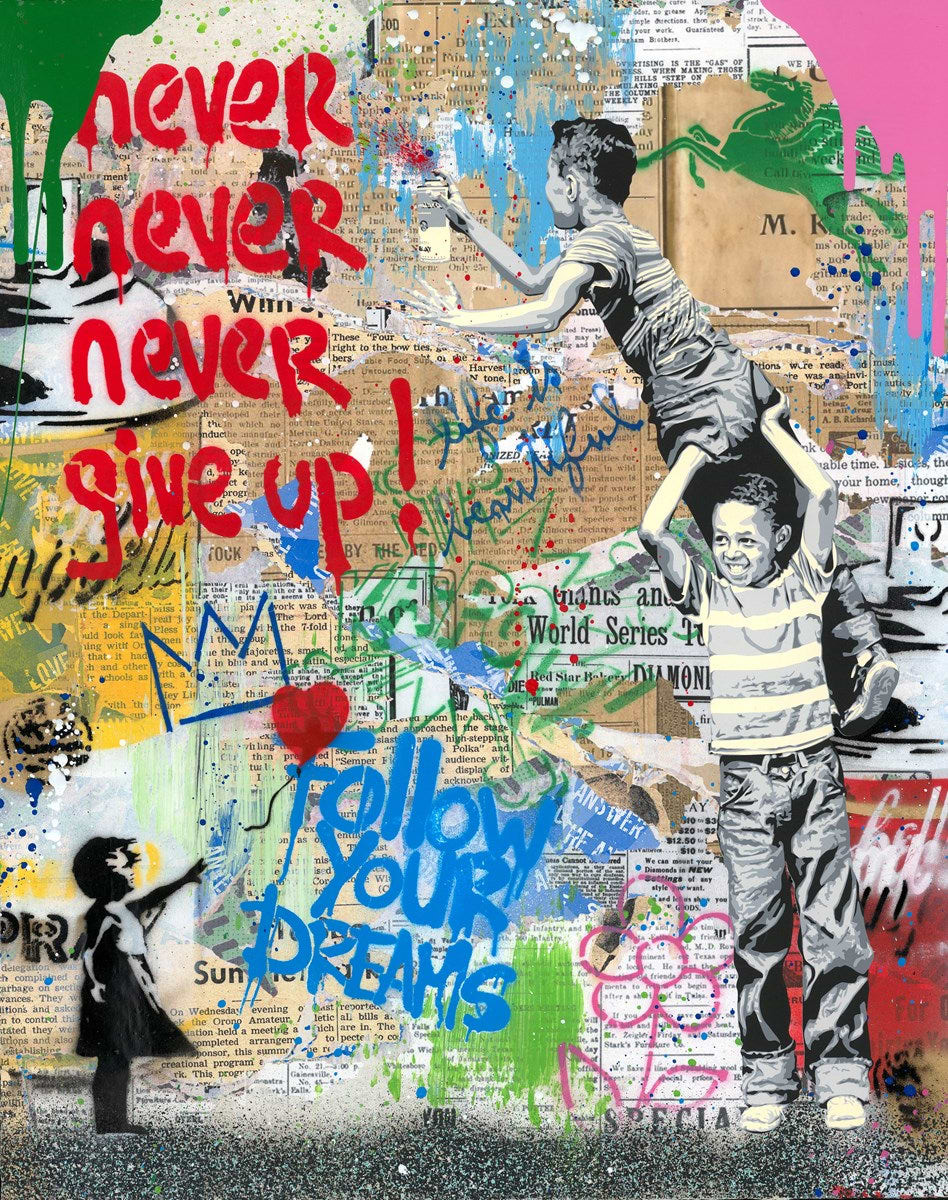 Never , Never Give up!