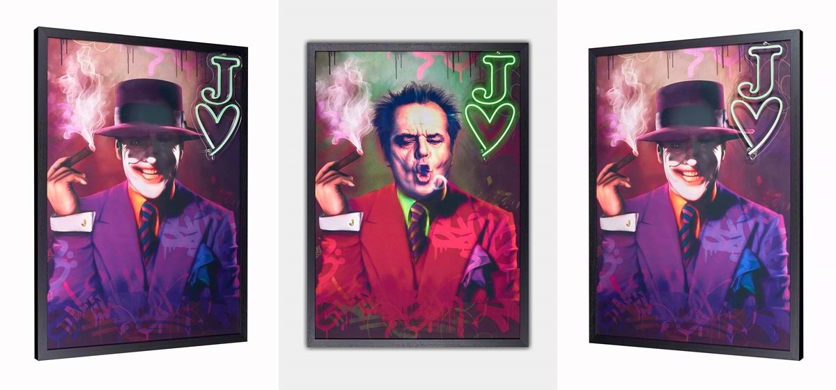 The Joker in Purple