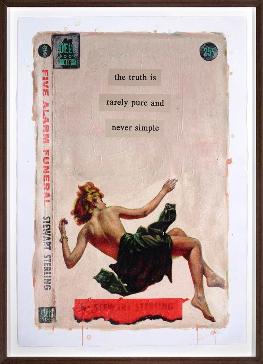The Truth Is Rarely Pure (Framed)