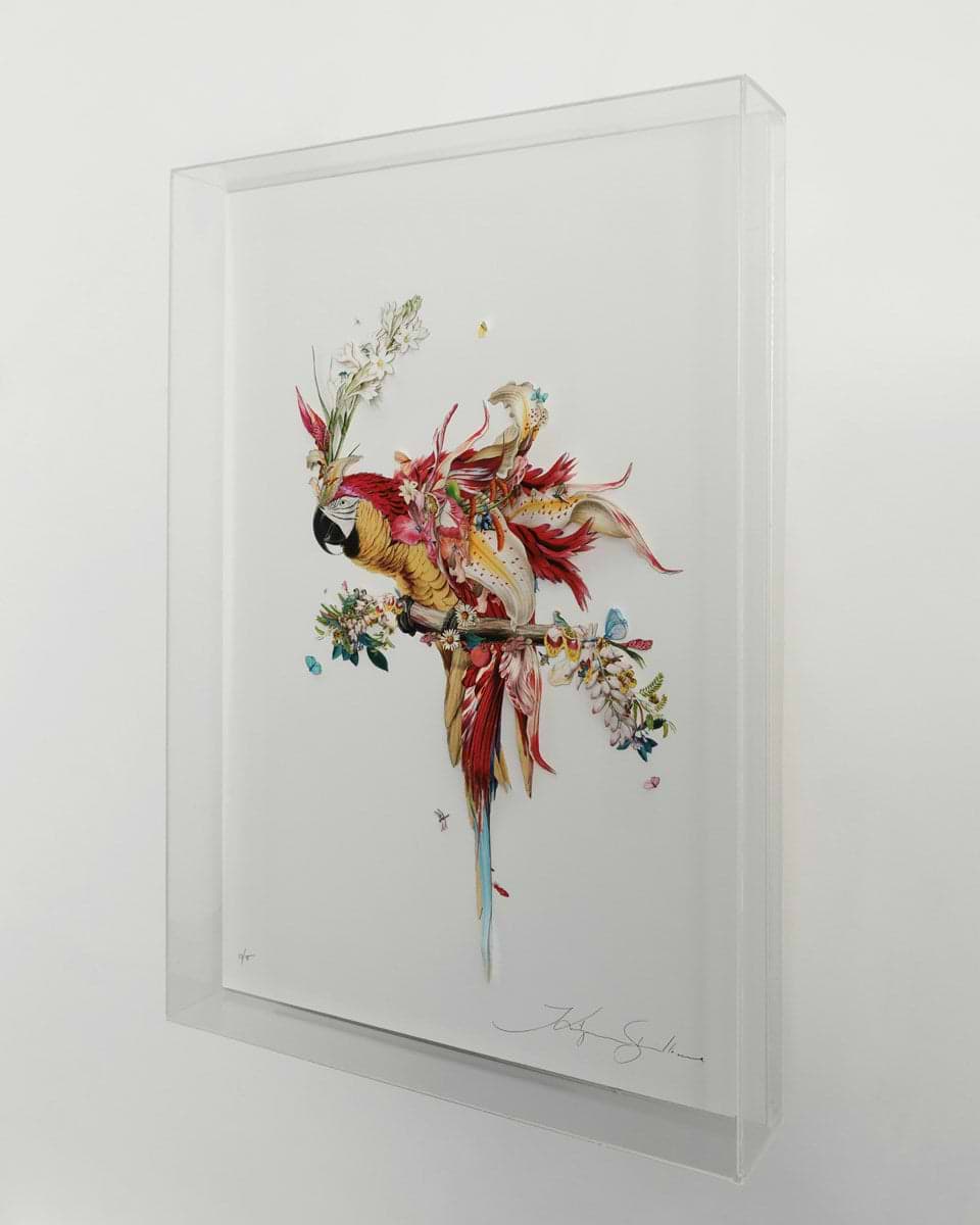 Botanical Harry Gin Bird II (Right)