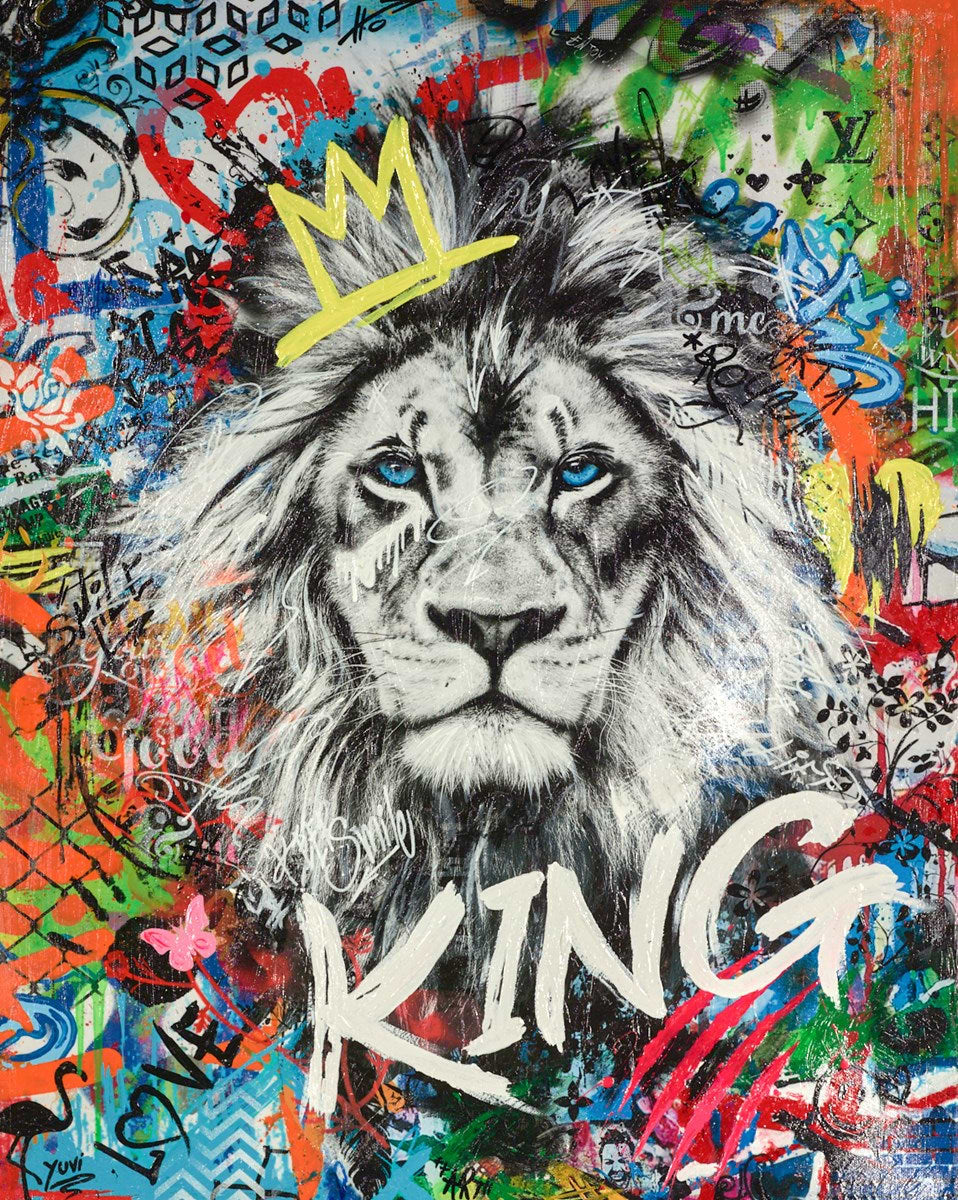 King Of The Jungle - Lion | Yuvi – Clarendon Fine Art