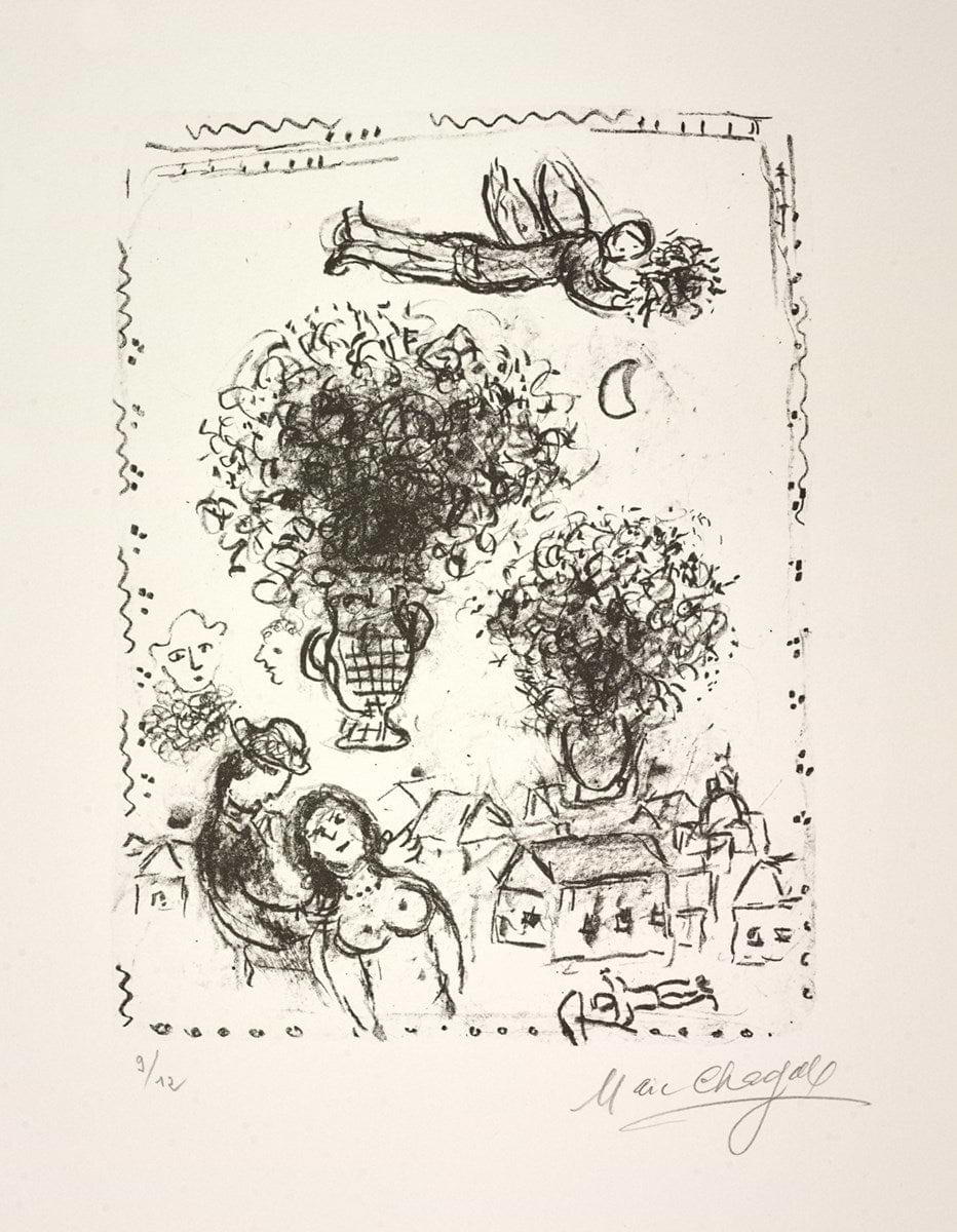 Bouquets au ciel bleu